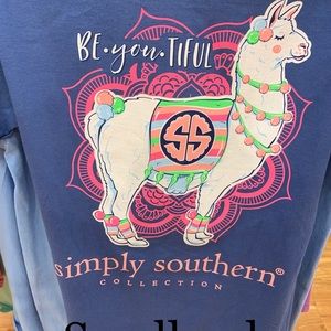 Simply Southern NWT Llama T-Shirt